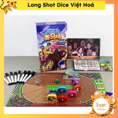 Boardgame Long Shot: The Dice Game + 4 mini exp (mở rộng) (TQ) có sub Anh/Việt Tigar