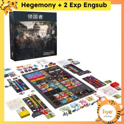 Top Boardgame Hegemony + 2 bản mở rộng full expansion Cuộc chiến giai cấp Việt Hoá Tigar