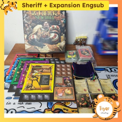 Boardgame Sheriff of Nottingham và mở rộng Merry Men Engsub có luật Việt