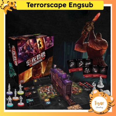 Boardgame Terrorscape + 3 Expansion Siêu phẩm boardgame kinh dị bản Trung Engsub Tigarboardgame
