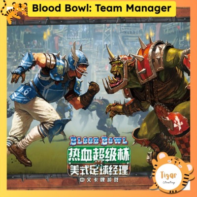 Boardgame Blood Bowl: Team Manager - The Card Game bản Trung Engsub Tigar