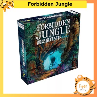 Boardgame Forbidden Jungle Lạc vào Hành Tinh Rừng Rậm bản Trung Engsub Tigar