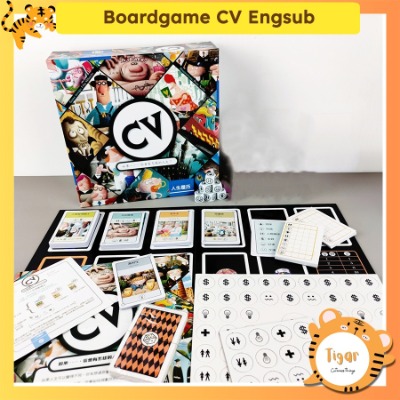 Boardgame CV Bản Trung Engsub Trò chơi trải nghiệm cuộc đời Tigar