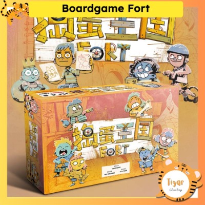 Boardgame Fort Xưng bá xóm trọ nhỏ Chính Hãng Trung Engsub Tigar