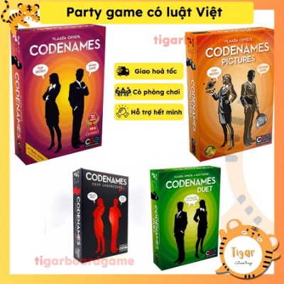 Codenames - Codenames Picture Words Duet Deep Under Cover