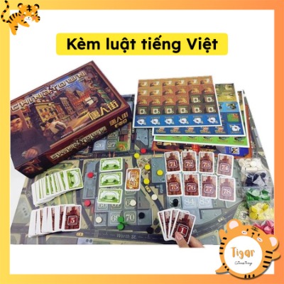 Boardgame China Town - Thị Trấn Trung Hoa trò chơi tài chính Chinatown
