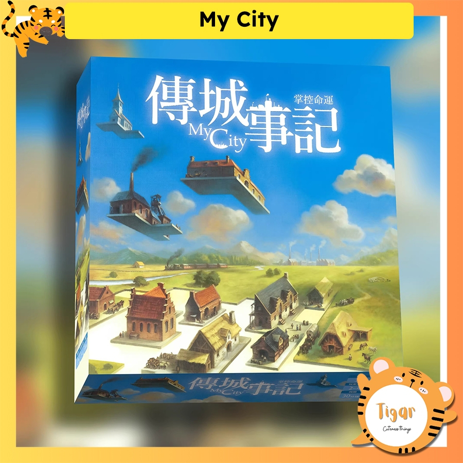 Boardgame My City Xây Dựng Thành Phố Của Riêng Mình