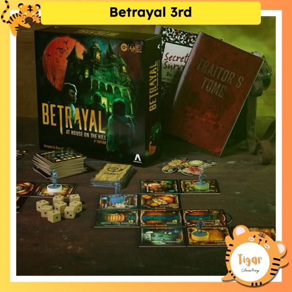 Boardgame Betrayal at House on the Hill: 3rd Edition