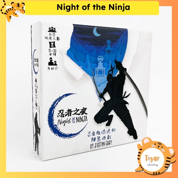 Boardgame Night of the Ninja bản Trung Eng/Việt sub