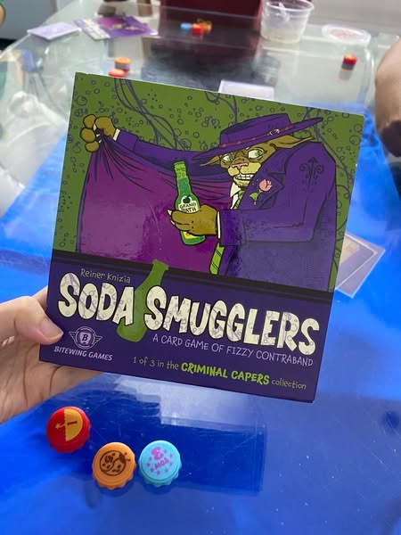 Soda Smugglers Boardgame Trải nghiệm làm Cớm bắt trộm
